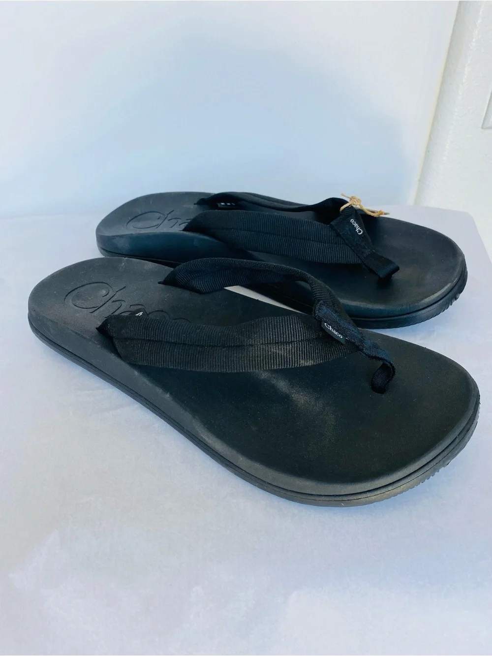 Chaco Black Men's Flip-Flop Sandals Chillos